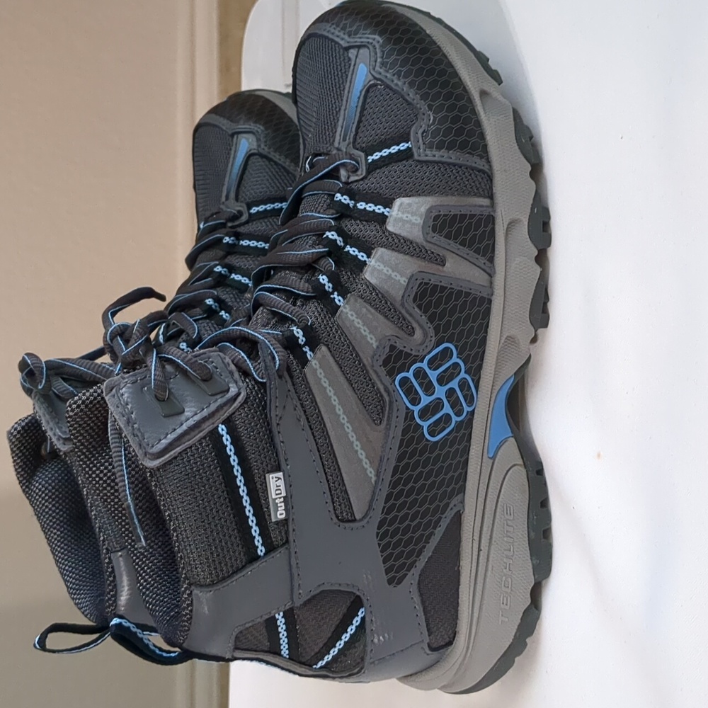 Columbia Talus Ridge Mid Outdry Trail Hiking Boots Sz 8